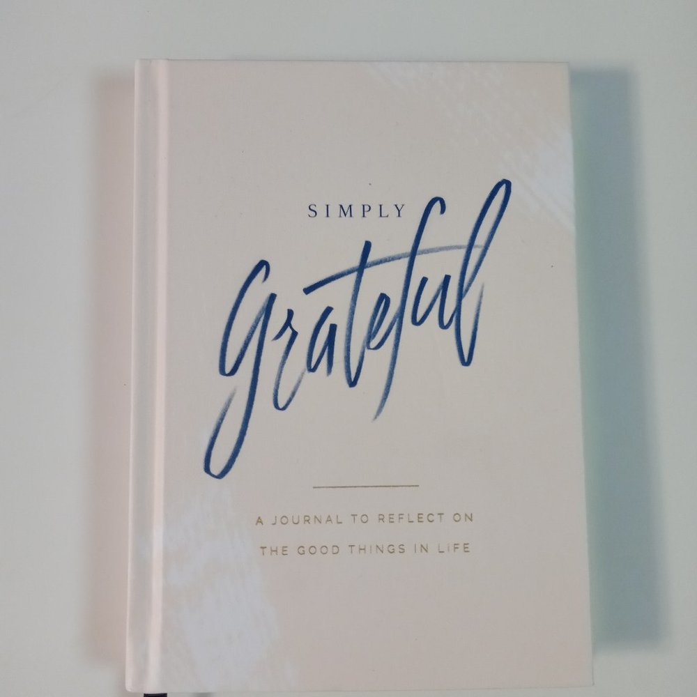 Introspective simply grateful journal